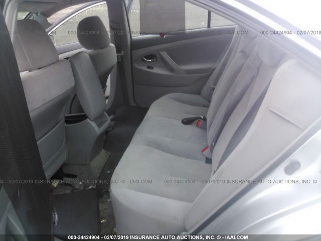 4T1BE46K49U398518 - 2009 TOYOTA CAMRY SE/LE/XLE 银色 照片 8