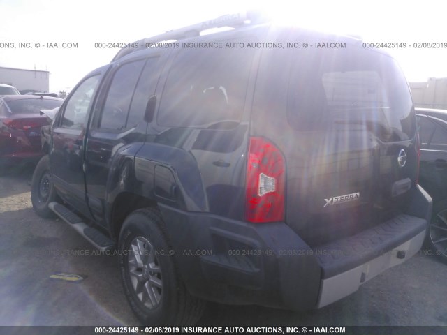 5N1AN0NU6FN657927 - 2015 NISSAN XTERRA X/S/PRO-4X GRAY photo 3