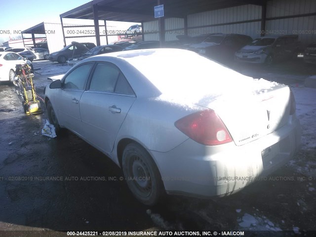 1G2ZF58B574151870 - 2007 PONTIAC G6 VALUE LEADER/BASE SILVER photo 3