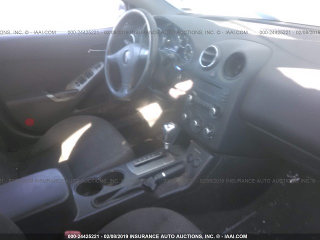 1G2ZF58B574151870 - 2007 PONTIAC G6 VALUE LEADER/BASE SILVER photo 5