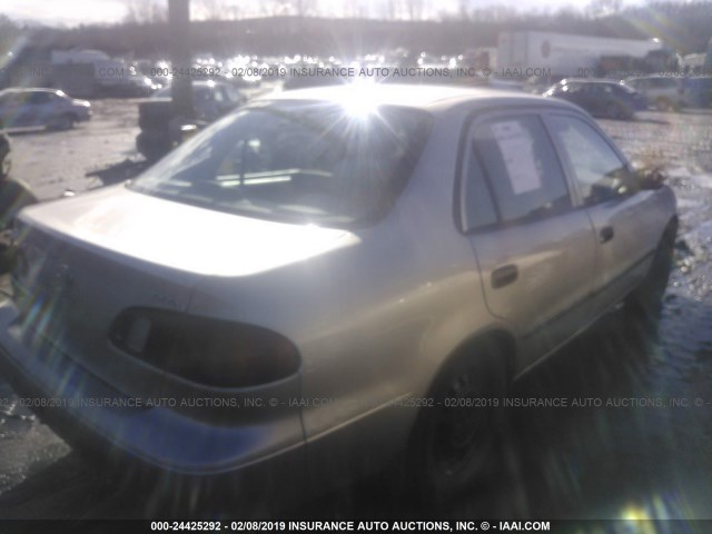 2T1BR12E2XC239885 - 1999 TOYOTA COROLLA VE/CE/LE BEIGE photo 4
