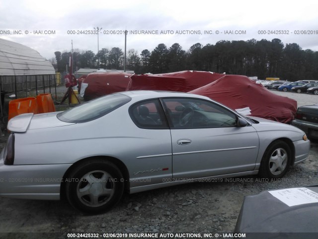 2G1WX15K329156542 - 2002 CHEVROLET MONTE CARLO SS ვერცხლისფერი ფოტო 6
