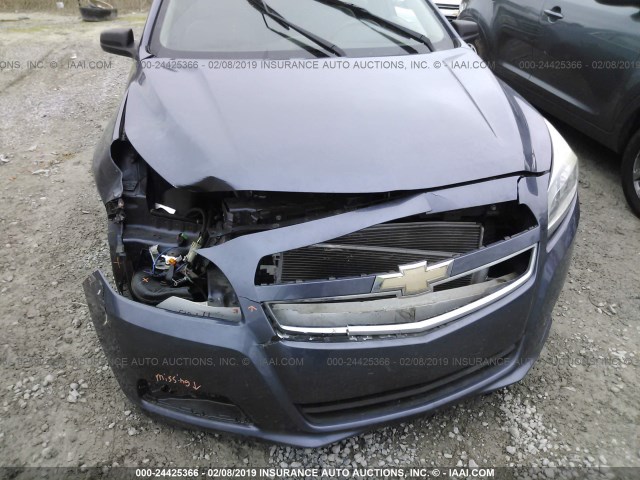 1G11B5SA5DF350625 - 2013 CHEVROLET MALIBU LS BLUE photo 6