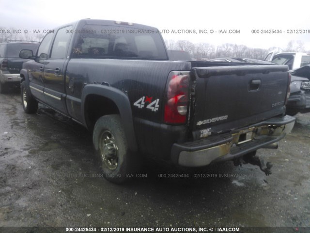 1GCGK23U04F191148 - 2004 CHEVROLET SILVERADO K2500 BLACK photo 6