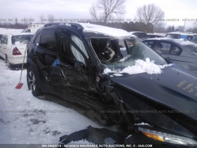 1C4PJMBS9EW210277 - 2014 JEEP CHEROKEE TRAILHAWK 黑色 照片 6