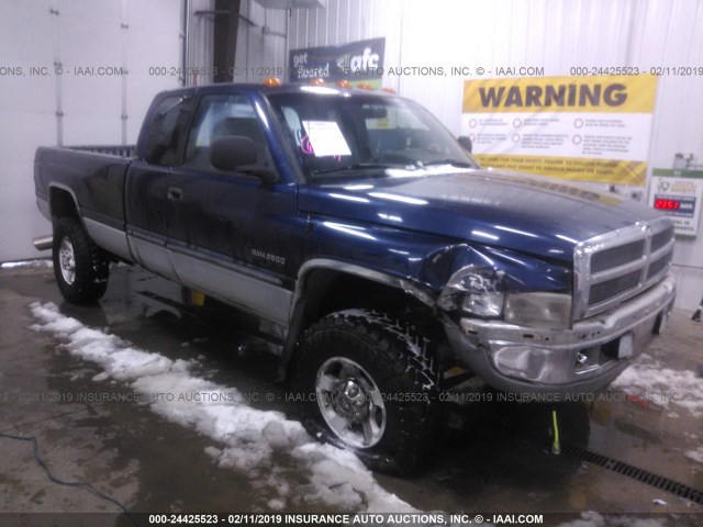 3B7KF2368YG117464 - 2000 DODGE RAM 2500 Dark Blue photo 1