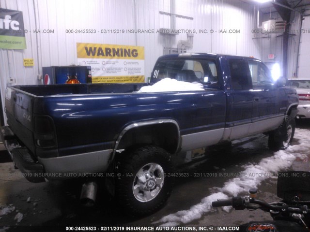 3B7KF2368YG117464 - 2000 DODGE RAM 2500 Dark Blue photo 4