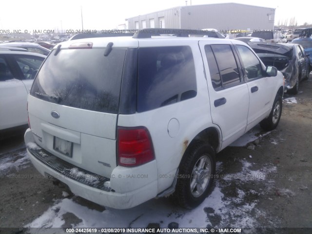 1FMZU63E85UA03486 - 2005 FORD EXPLORER XLT/XLT SPORT/NBX Ağ foto 4