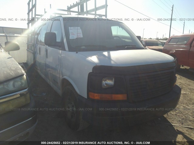 1GTGG29V641248287 - 2004 GMC SAVANA G2500 WHITE photo 1