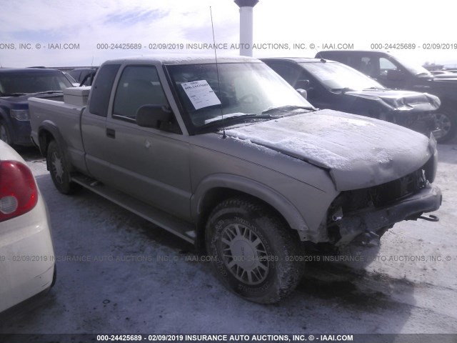 1GTDT19W2Y8184330 - 2000 GMC SONOMA SILVER photo 1