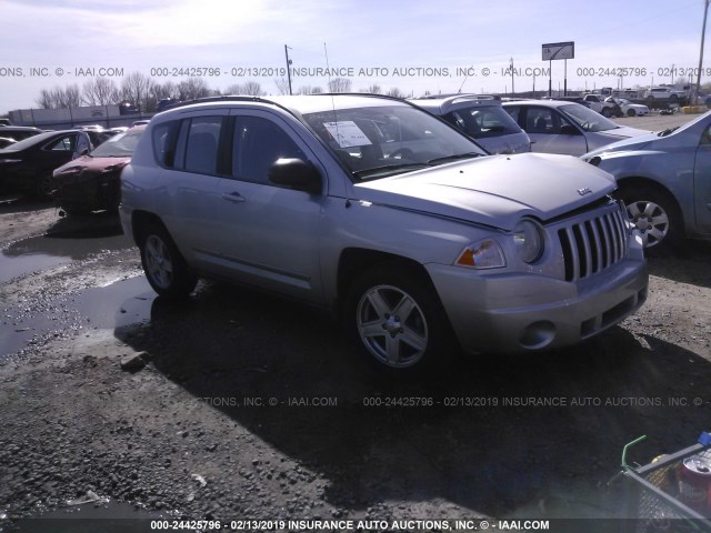 1J4NT4FB4AD595582 - 2010 JEEP COMPASS SPORT SILVER photo 1