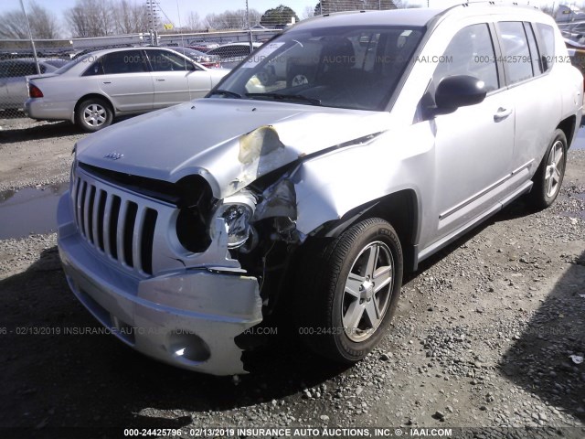 1J4NT4FB4AD595582 - 2010 JEEP COMPASS SPORT SILVER photo 6