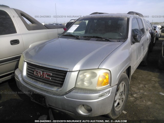 1GKES16S246240592 - 2004 GMC ENVOY XL SILVER photo 2