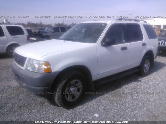 1FMZU72K03UA82713 - 2003 FORD EXPLORER XLS/XLS SPORT WHITE photo 2