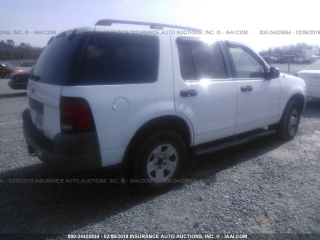 1FMZU72K03UA82713 - 2003 FORD EXPLORER XLS/XLS SPORT WHITE photo 4