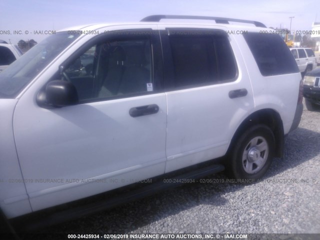 1FMZU72K03UA82713 - 2003 FORD EXPLORER XLS/XLS SPORT WHITE photo 6