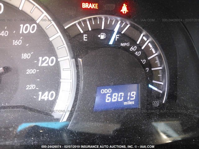 4T1BF1FKXDU284463 - 2013 TOYOTA CAMRY L/SE/LE/XLE 银色 照片 7