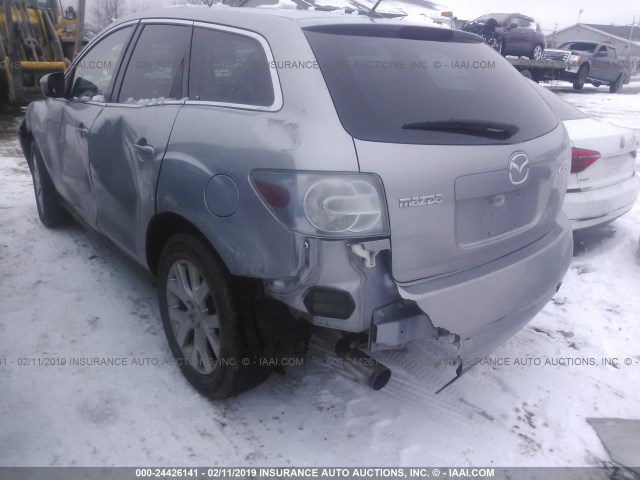 JM3ER293080179583 - 2008 MAZDA CX-7 GRAY photo 3