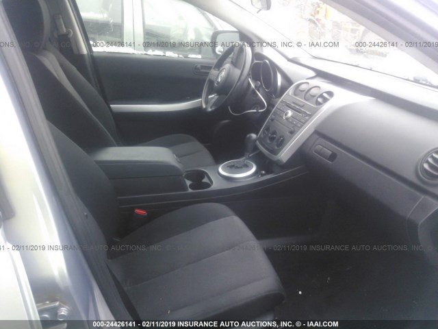 JM3ER293080179583 - 2008 MAZDA CX-7 GRAY photo 5