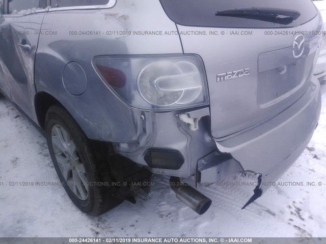 JM3ER293080179583 - 2008 MAZDA CX-7 GRAY photo 6