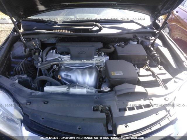4T1BF1FK0HU739312 - 2017 TOYOTA CAMRY LE/XLE/SE/XSE მუქი ლურჯი ფოტო 10