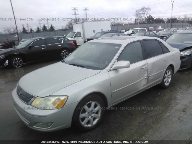 4T1BF28B41U190237 - 2001 TOYOTA AVALON XL/XLS SILVER photo 2