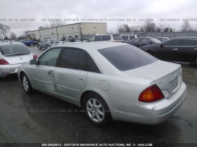 4T1BF28B41U190237 - 2001 TOYOTA AVALON XL/XLS SILVER photo 3