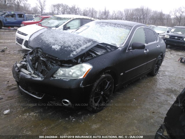 JN1CY0AR9AM960658 - 2010 INFINITI M35 SPORT BLACK photo 2