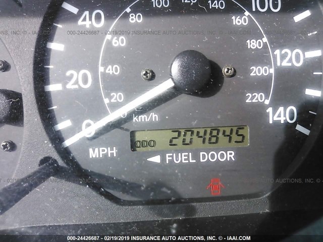 4T1BF28KX1U118572 - 2001 TOYOTA CAMRY LE/XLE SILVER photo 7