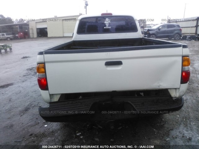 5TESN92N41Z785180 - 2001 TOYOTA TACOMA XTRACAB PRERUNNER WHITE photo 6