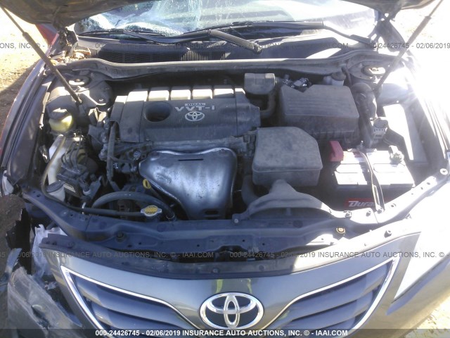 4T4BF3EK2AR040093 - 2010 TOYOTA CAMRY SE/LE/XLE 灰色 照片 10