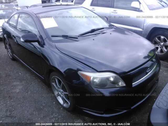 JTKDE177850057543 - 2005 TOYOTA SCION TC შავი ფოტო 1