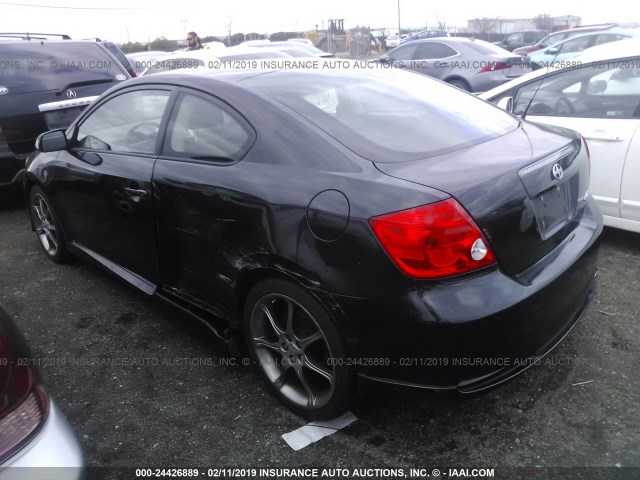 JTKDE177850057543 - 2005 TOYOTA SCION TC შავი ფოტო 3
