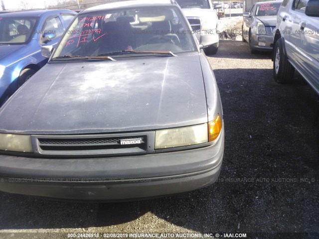 JM1BG2268N0430528 - 1992 MAZDA PROTEGE LX GRAY photo 2