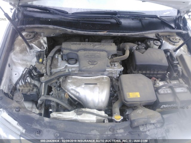 4T1BF1FK3EU848536 - 2014 TOYOTA CAMRY L/SE/LE/XLE 白色 照片 10