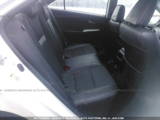 4T1BF1FK3EU848536 - 2014 TOYOTA CAMRY L/SE/LE/XLE 白色 照片 8