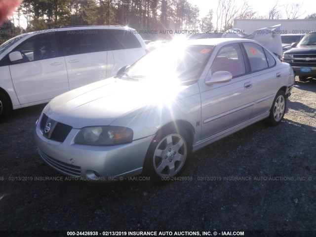 3N1AB51D35L537973 - 2005 NISSAN SENTRA SE-R SPEC V SILVER photo 2