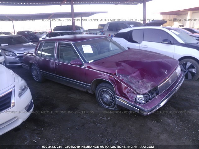 1G4CW51C3J1641359 - 1988 BUICK ELECTRA PARK AVENUE BURGUNDY photo 1