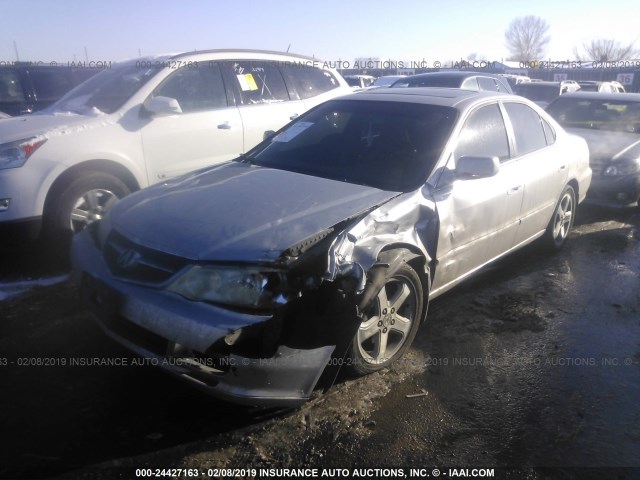 19UUA56832A061074 - 2002 ACURA 3.2TL TYPE-S SILVER photo 2