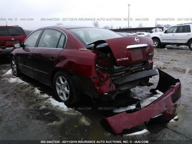 1N4AL11DX5N431576 - 2005 NISSAN ALTIMA S/SL MAROON photo 3