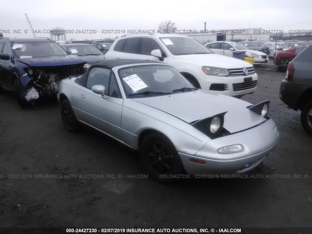 JM1NA3515M0205681 - 1991 MAZDA MX-5 MIATA SILVER photo 1