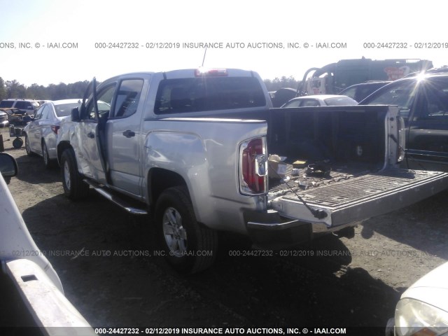 1GTG5BEN4J1104552 - 2018 GMC CANYON SILVER photo 3