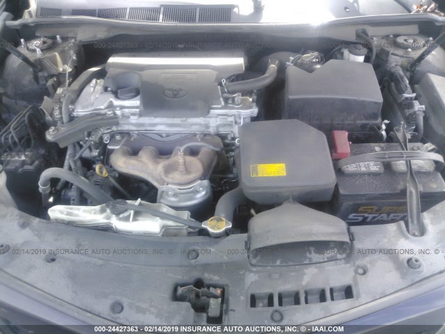 4T1BF1FK7CU163324 - 2012 TOYOTA CAMRY SE/LE/XLE 黑色 照片 10