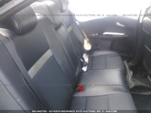 4T1BF1FK7CU163324 - 2012 TOYOTA CAMRY SE/LE/XLE 黑色 照片 8