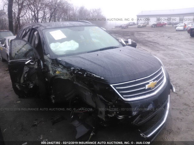 1GNKVGKD2GJ295696 - 2016 CHEVROLET TRAVERSE LT BLACK photo 1