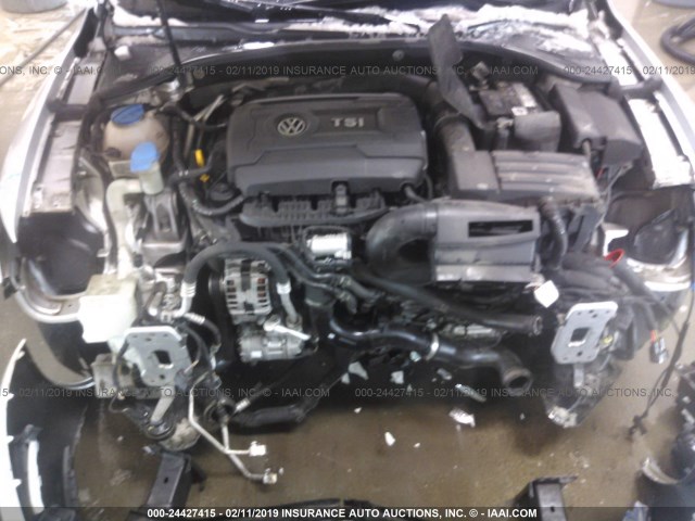 1VWAT7A35EC056869 - 2014 VOLKSWAGEN PASSAT S SILVER photo 10