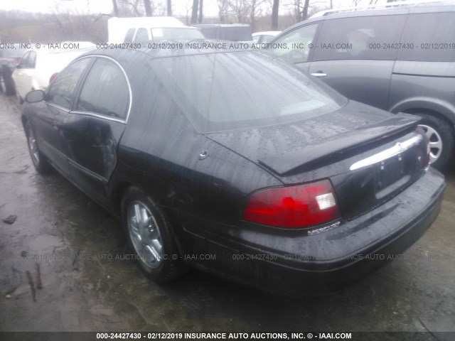 1MEHM55S62G641645 - 2002 MERCURY SABLE LS PREMIUM BLACK photo 3