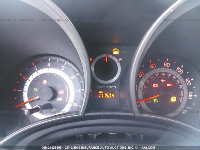 JTKJF5C70B3019957 - 2011 TOYOTA SCION TC PURPLE photo 7