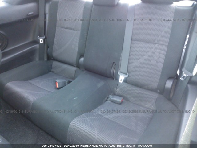 JTKJF5C70B3019957 - 2011 TOYOTA SCION TC PURPLE photo 8