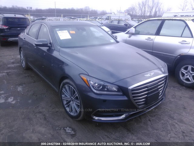 KMHGN4JE3JU238271 - 2018 GENESIS G80 PREMIUM/ULTIMATE GRAY photo 1